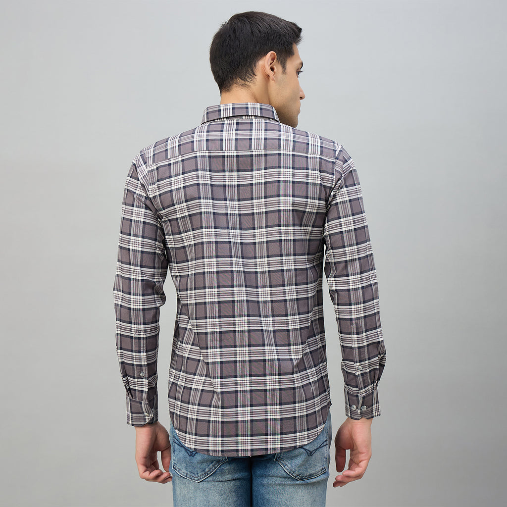 Duke Men Slim Fit Full Sleeve Oxford Cotton Shirt (SDO5CKCZ)