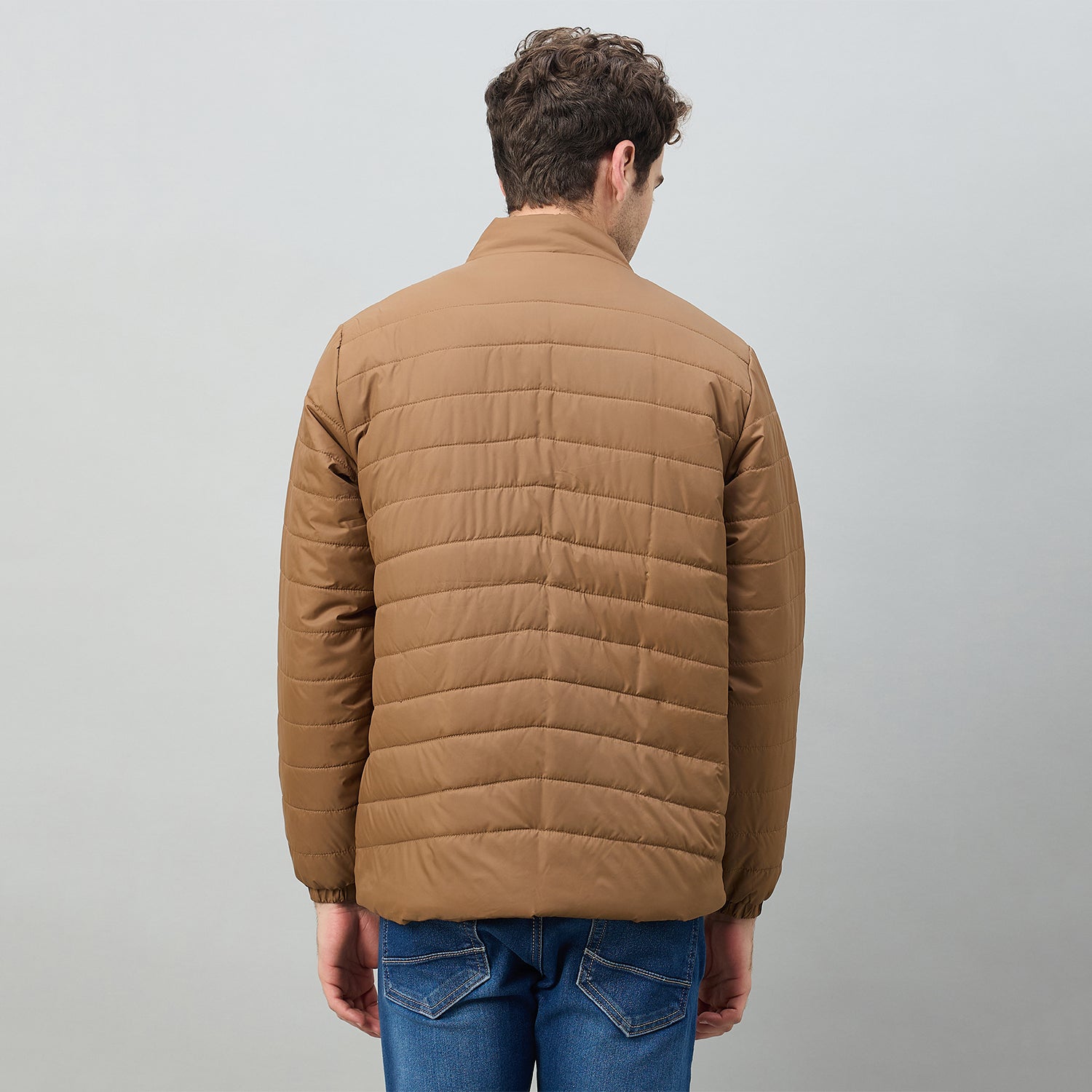 Duke Urban Men Full Sleeve Regular Puffer Jacket (OSDZ9494)