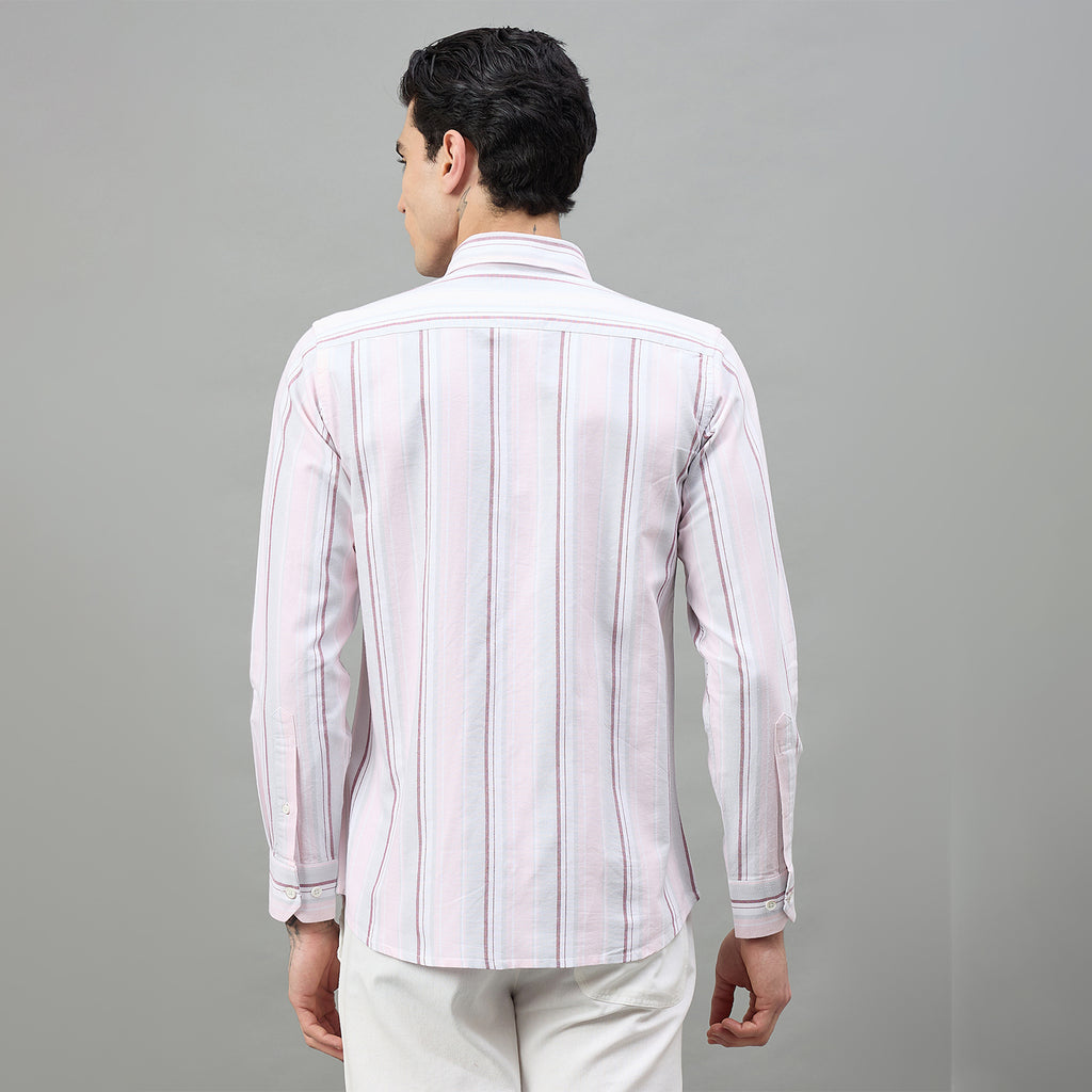 Duke Urban Men Checkered Pure Cotton Slim Fit Casual Full Sleeve Shirt (SDO9STF)