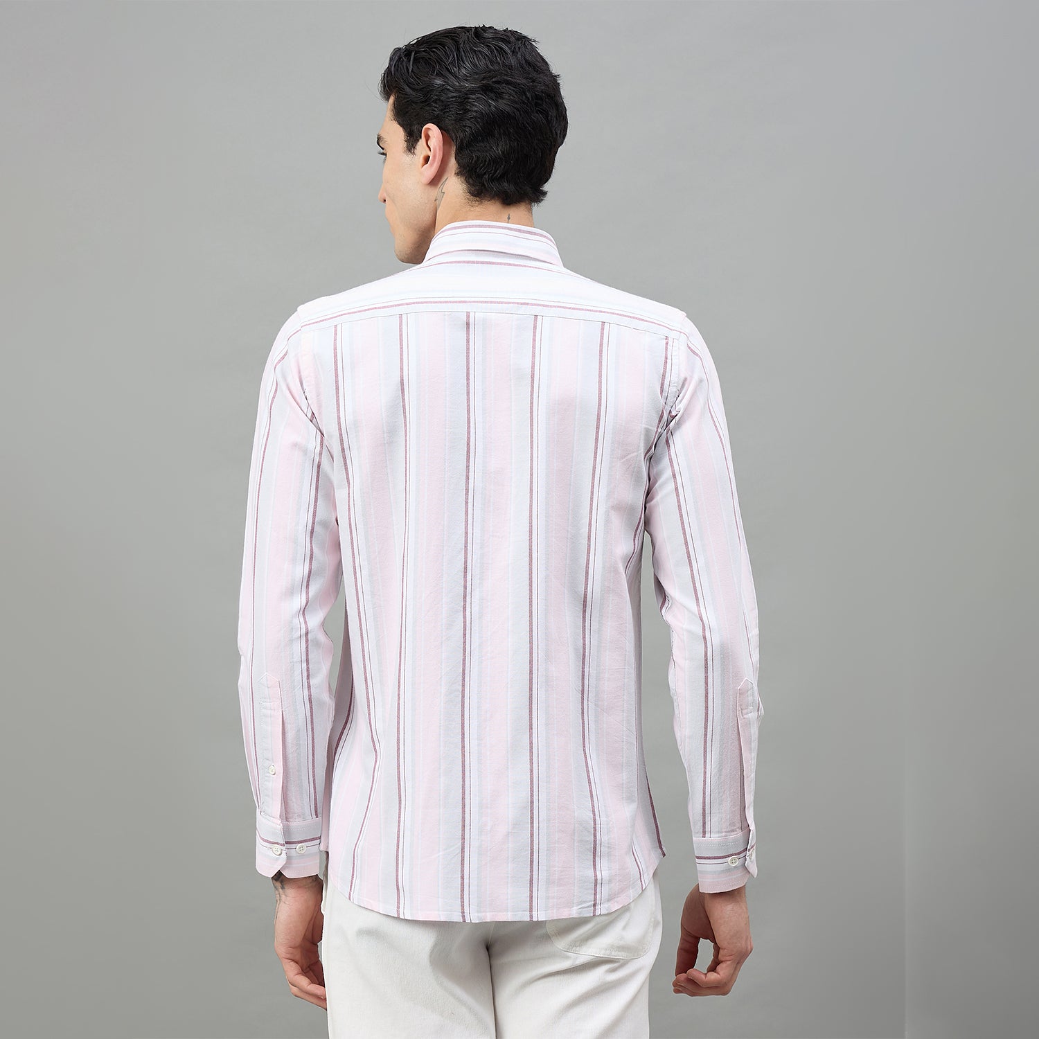 Duke Urban Men Checkered Pure Cotton Slim Fit Casual Full Sleeve Shirt (SDO9STF)
