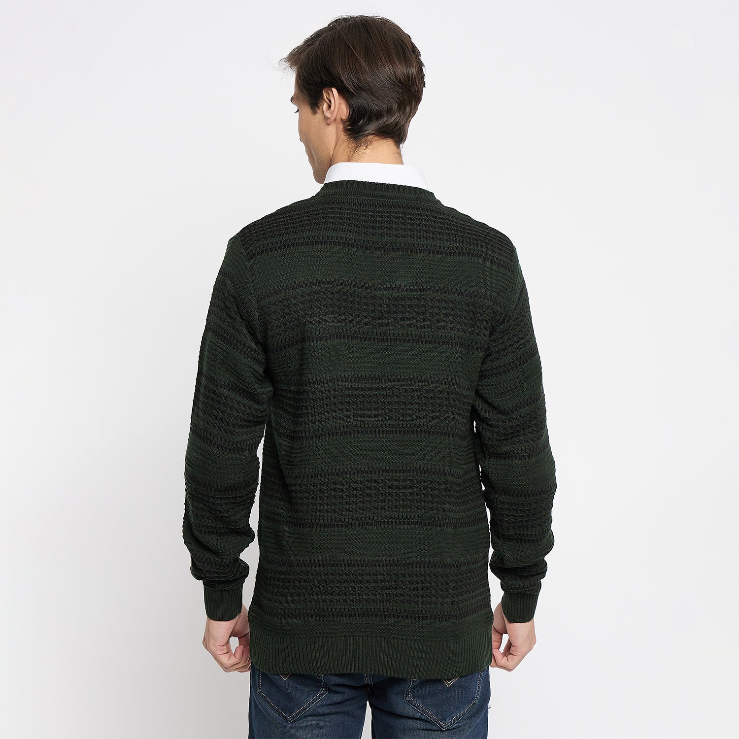 Duke Urban Men Full Sleeve V Neck Sweater (SDS2045)