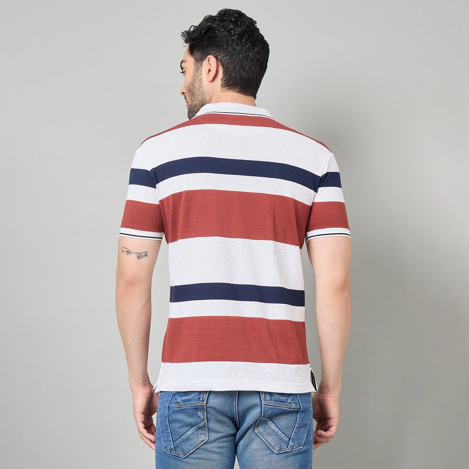 Duke Urban Men Half Sleeve Cotton Tshirt (LF7647)