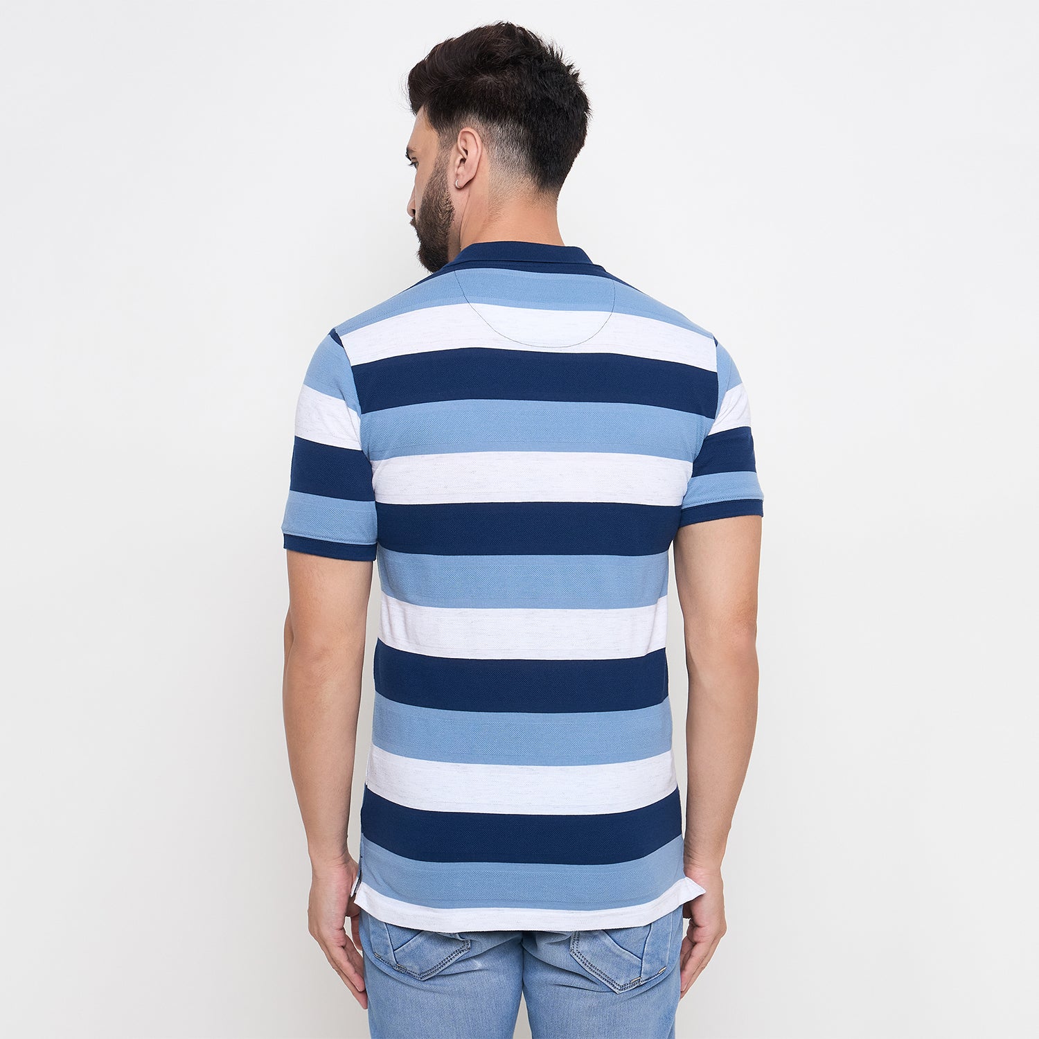 Duke Urban Men Half Sleeve Cotton Tshirt (LF7195)