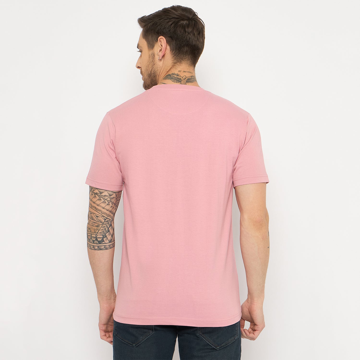 Duke Urban Men Half Sleeve Cotton Tshirt (LF7487)