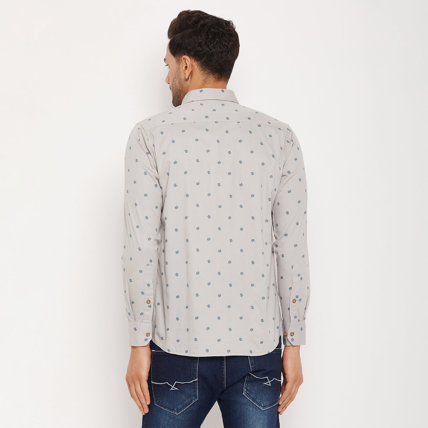 Duke Stardust Men Full Sleeve Cotton Shirt (SDO8PRTC)