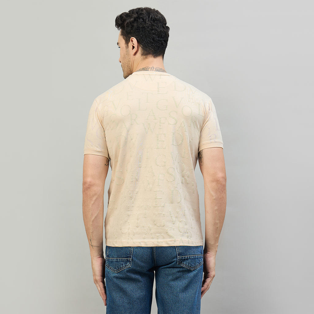 Duke Urban Men Half Sleeve Cotton Smart Fit Casual T-shirt (LF6089A)