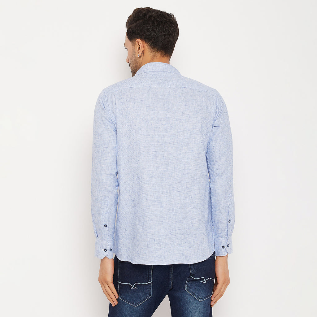 Duke Men Stardust Cotton Full Sleeve Shirt (SDO8PCDL)