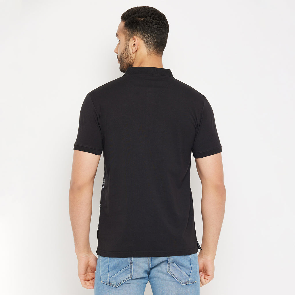 Duke Stardust Men Half Sleeve Polo Neck Cotton T-shirt (4388)