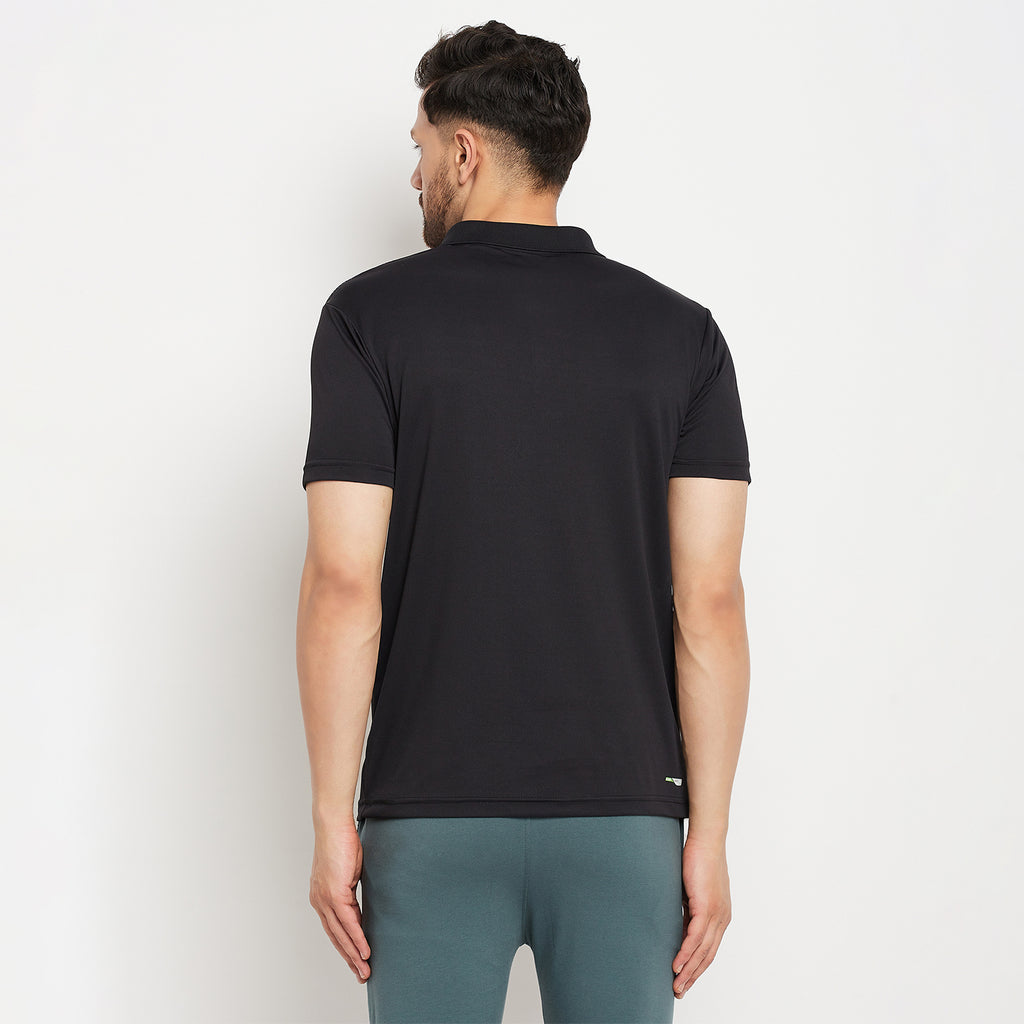 Duke Stardust Men Half Sleeve Polo Neck Cotton T-shirt (GD1213)