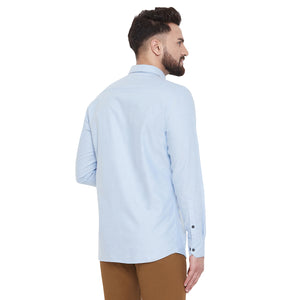 Duke Men Stardust Cotton Full Sleeve Shirt  (SDO88ACO)