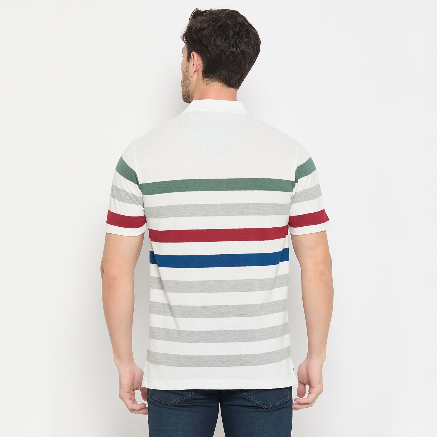 Duke Stardust Men Half Sleeve Cotton T-shirt (LF7278)