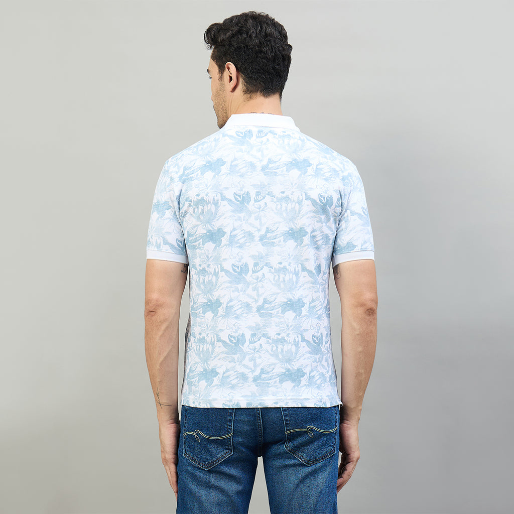 Duke Urban Men Half Sleeve Cotton Smart Fit Casual T-shirt (LF7980)
