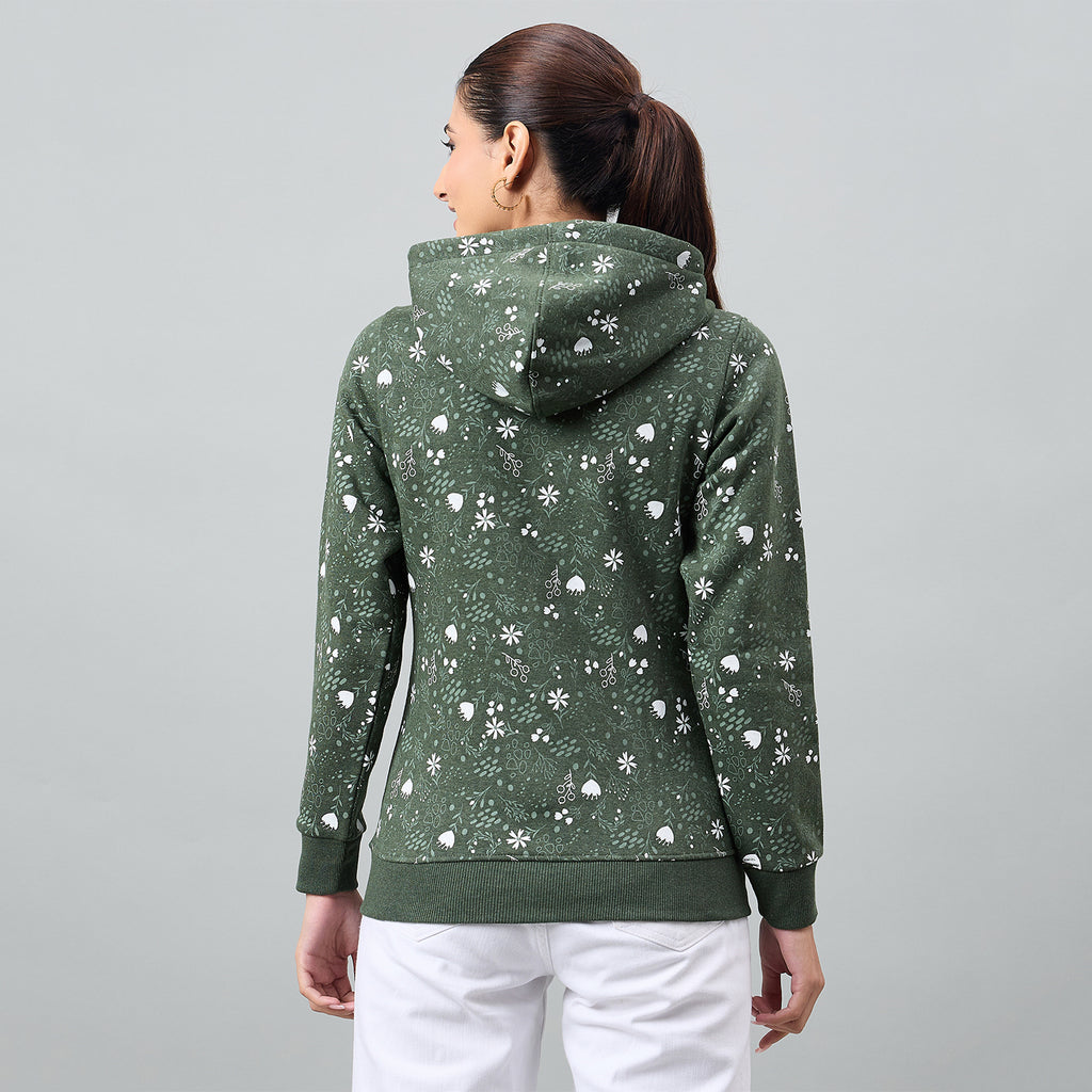 Duke Urban Women Full Sleeve Hooded Sweatshirt (LFX942)
