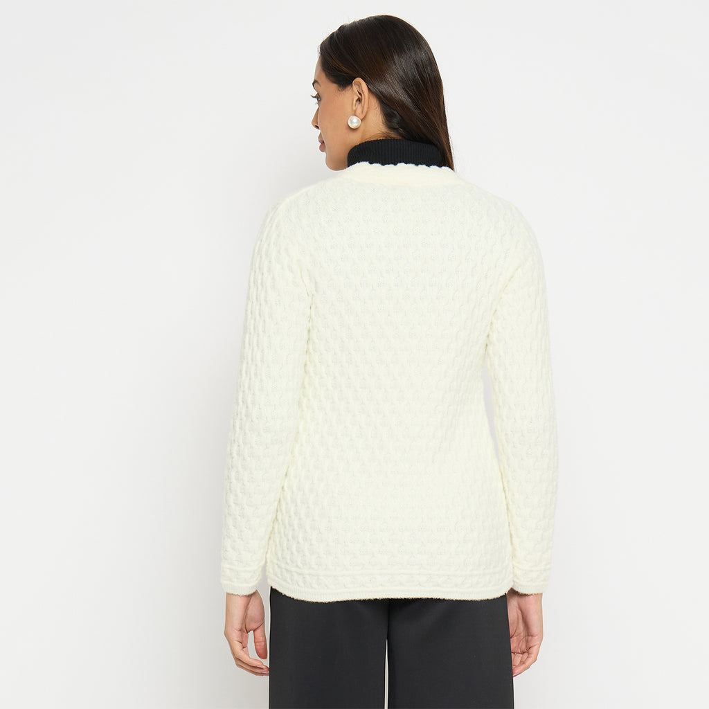 Duke Urban Women Full Sleeve V-Neck Cardigan (SDS1158)