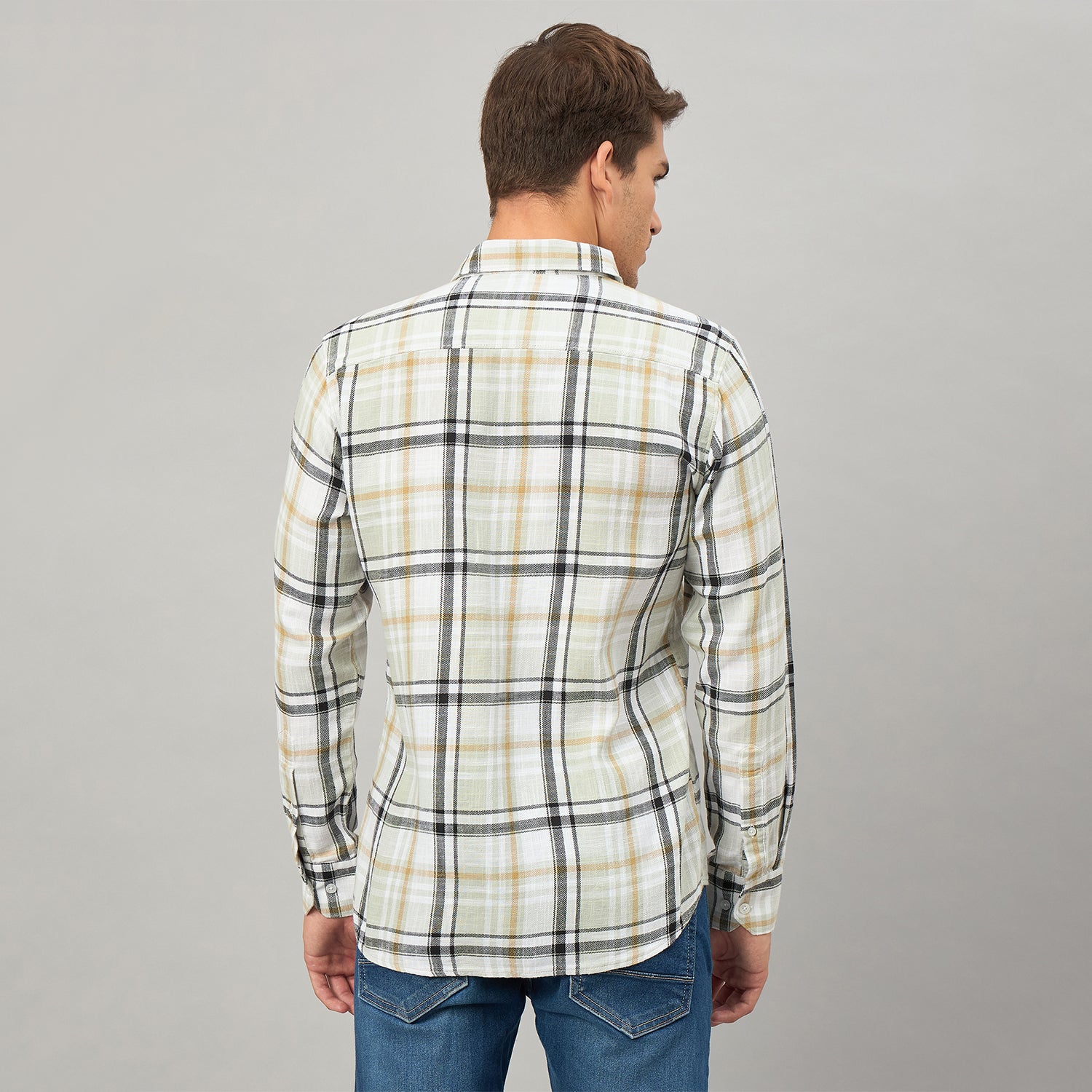 Duke Urban Men Full Sleeve Cotton Shirt (SDO8CKAW)