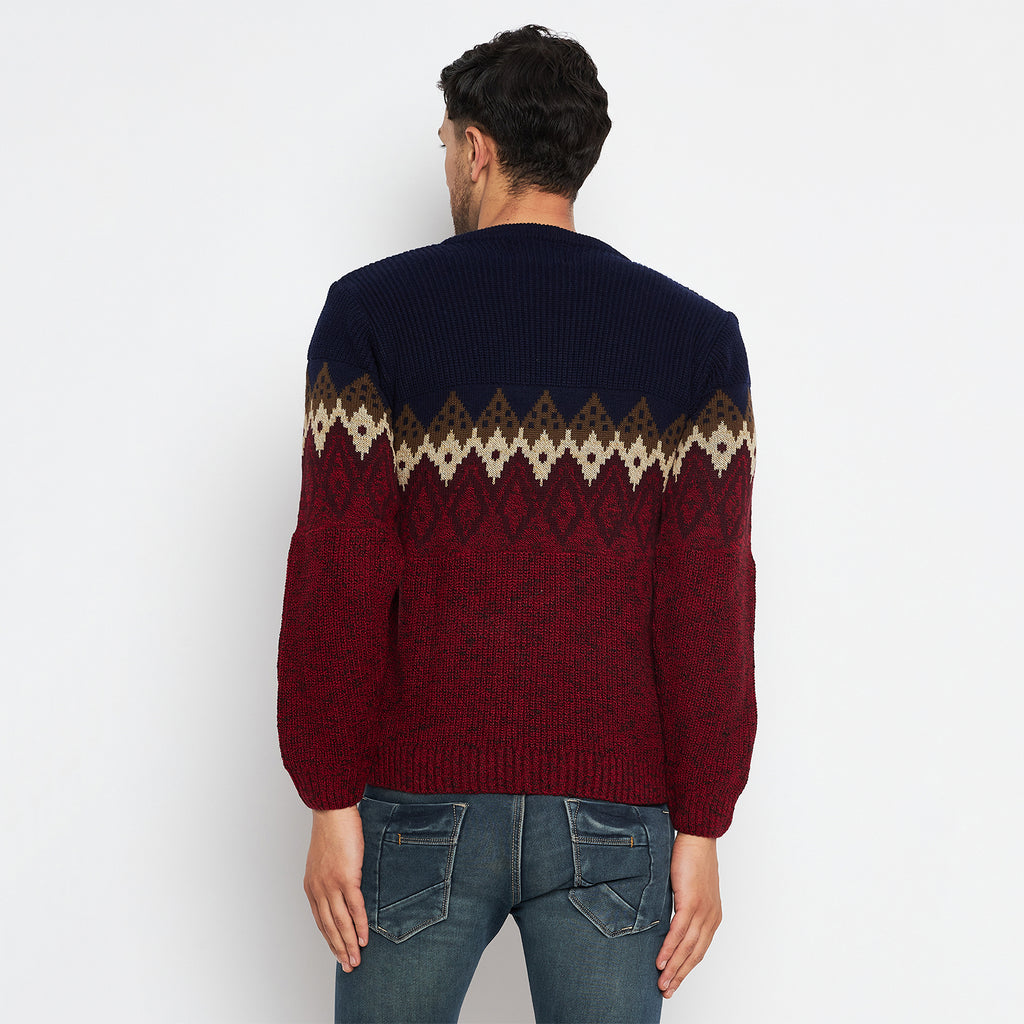Duke Stardust Men Full Sleeve Round Neck Pullover (SDS648)