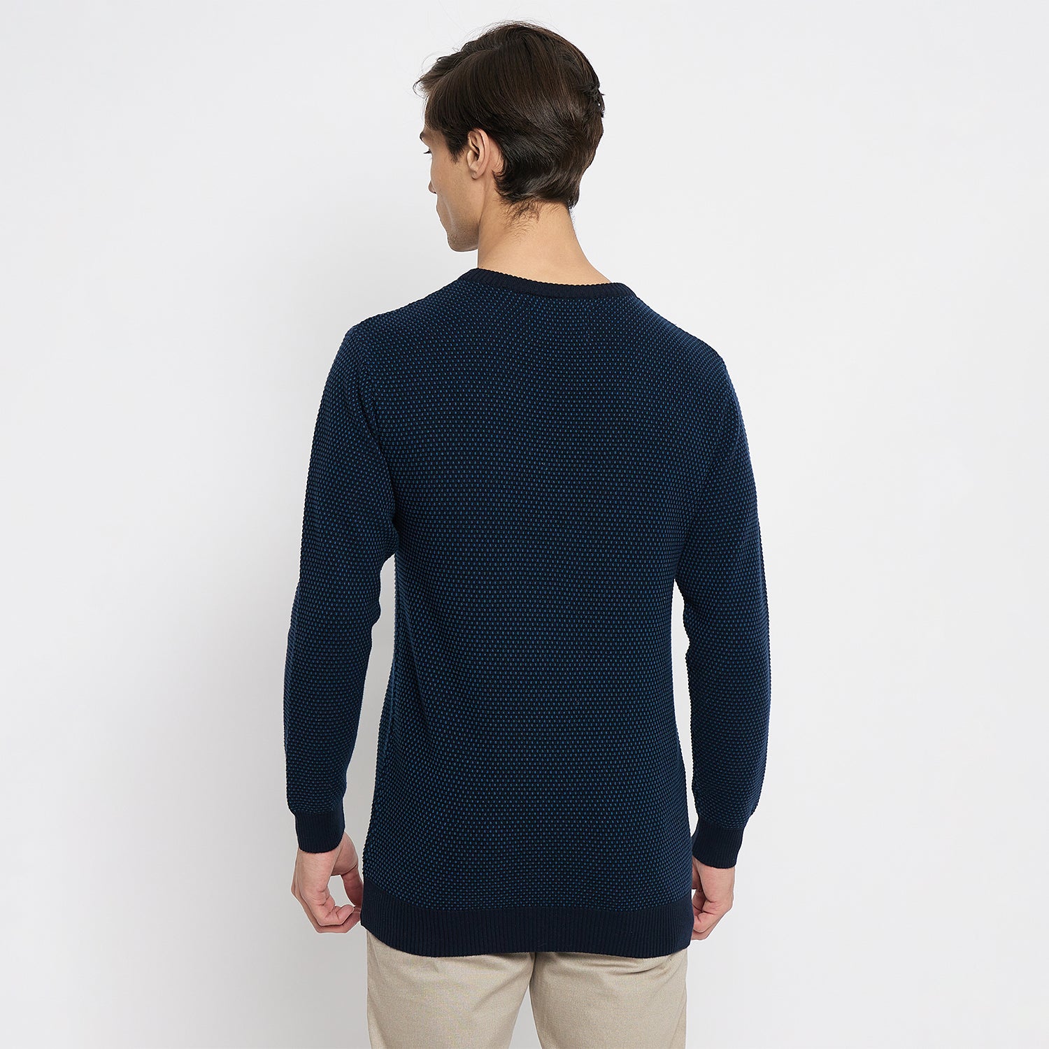 Duke Urban Men Round Neck Full Sleeve Sweater (SDS644)