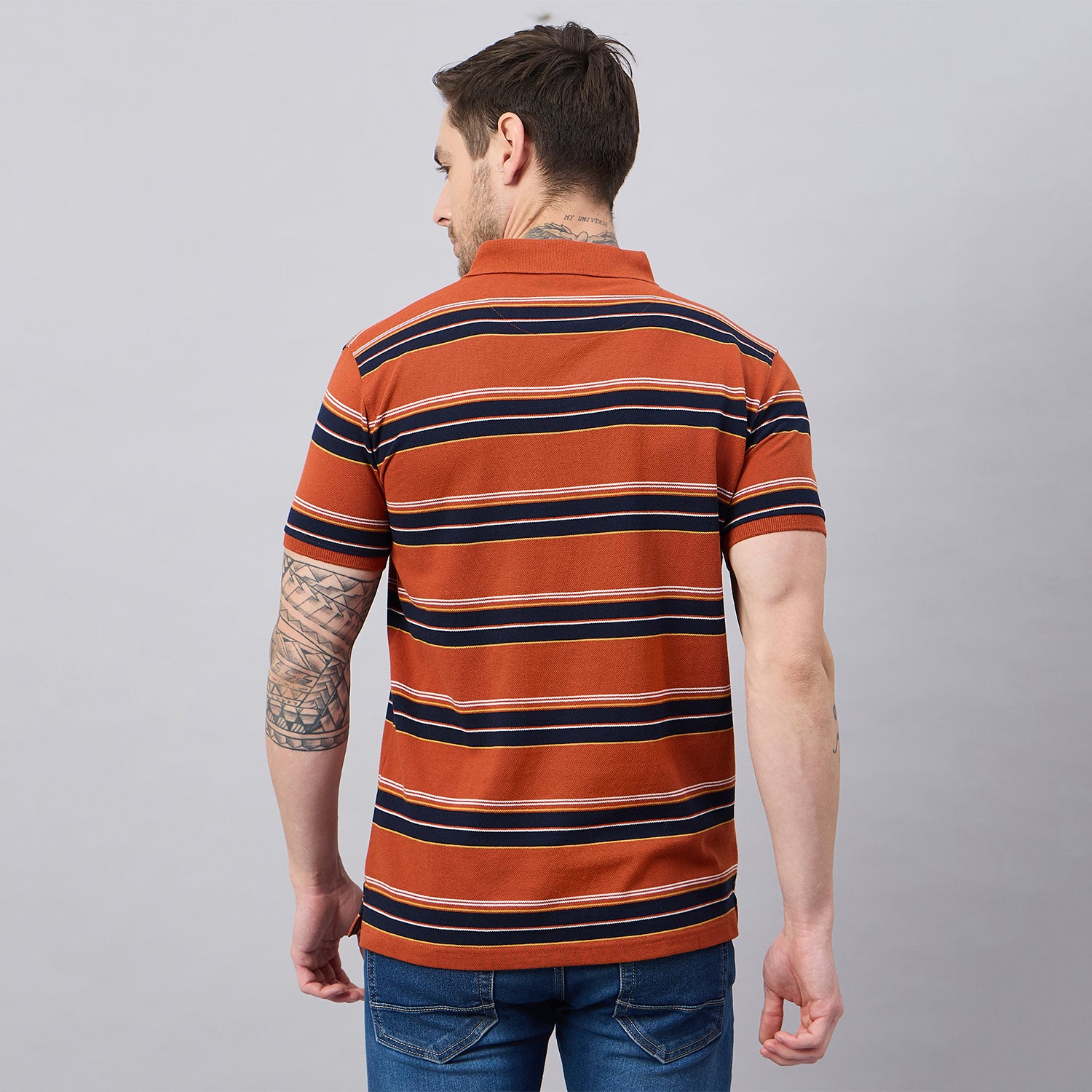 Duke Urban Men Half Sleeve Cotton Polo Tshirt (ON1426)