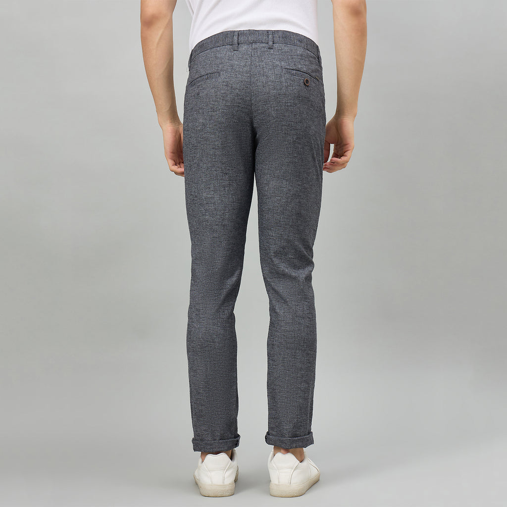 Duke Men Flatfront Narrow fit Casual Chinos Trouser (SDT4653)