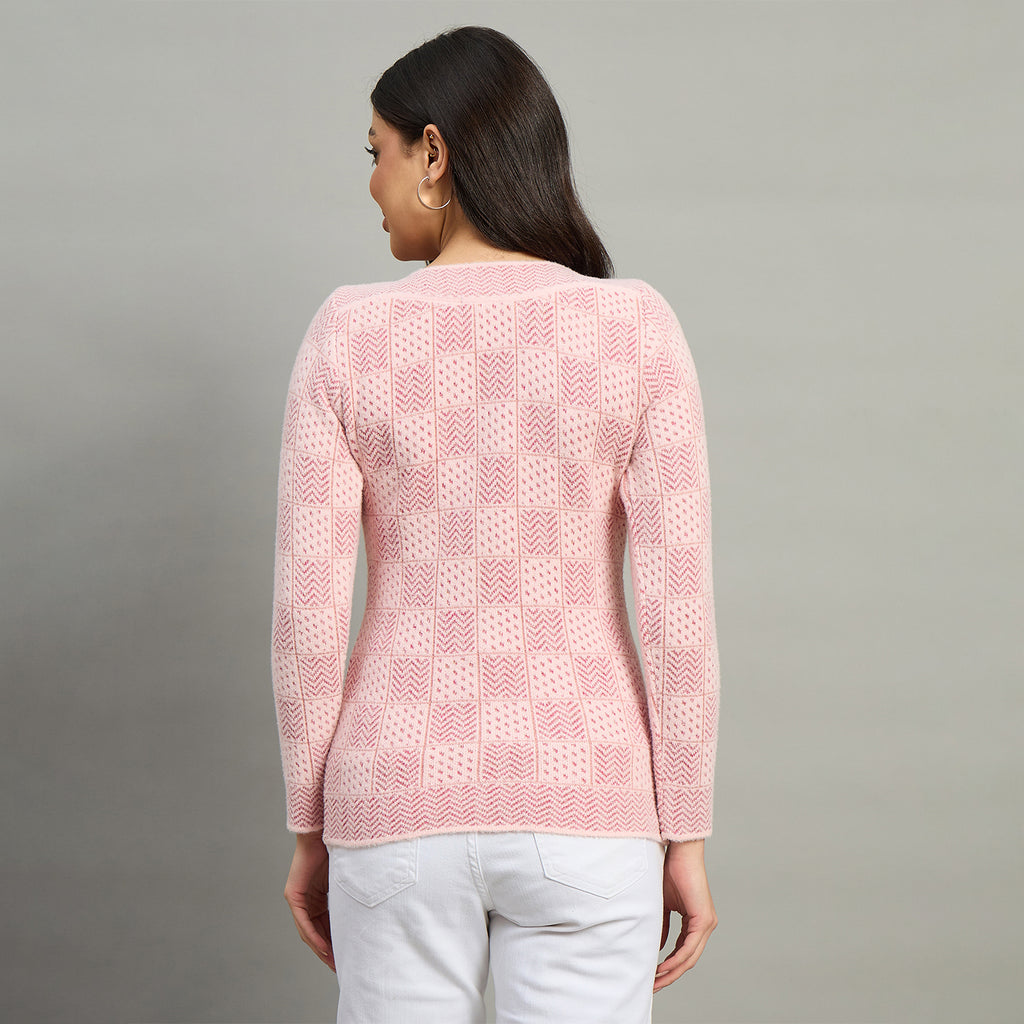 Duke Urban Women Full Sleeve Boat Neck Sweater (SDS1398C)