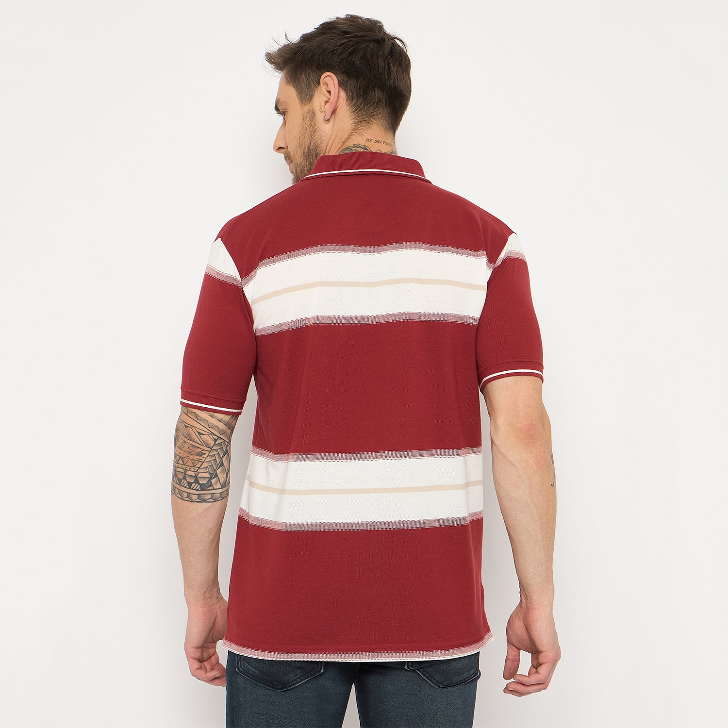 Duke Urban Men Half Sleeve Cotton Tshirt (LF7376)