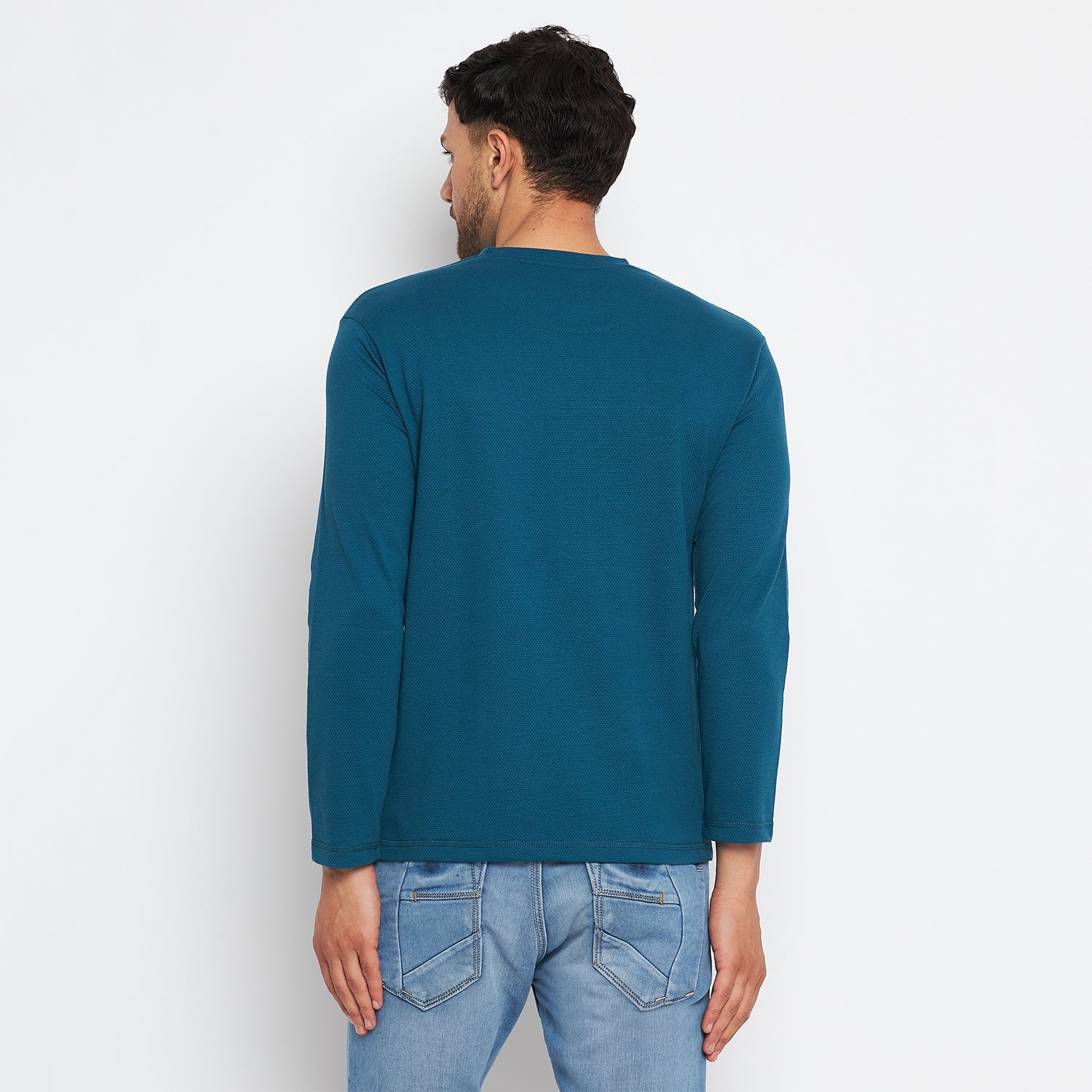Duke Stardust Men Full Sleeve Cotton T-shirt (LF3955)