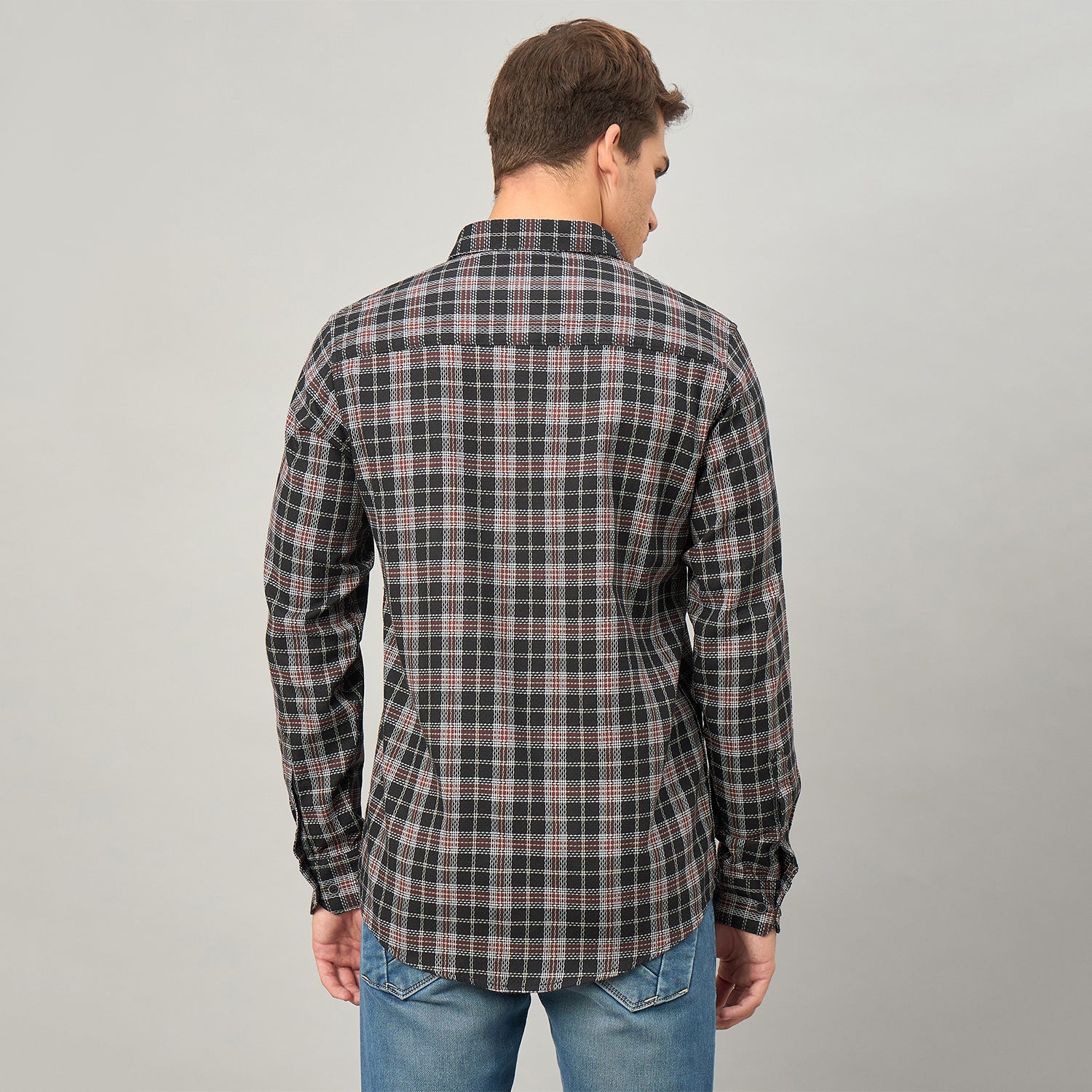 Duke Urban Men Full Sleeve Cotton Shirt (SDO7CKAK)