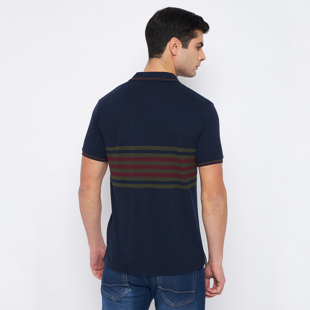 Duke Stardust Men Half Sleeve Cotton T-shirt (MLF5386)