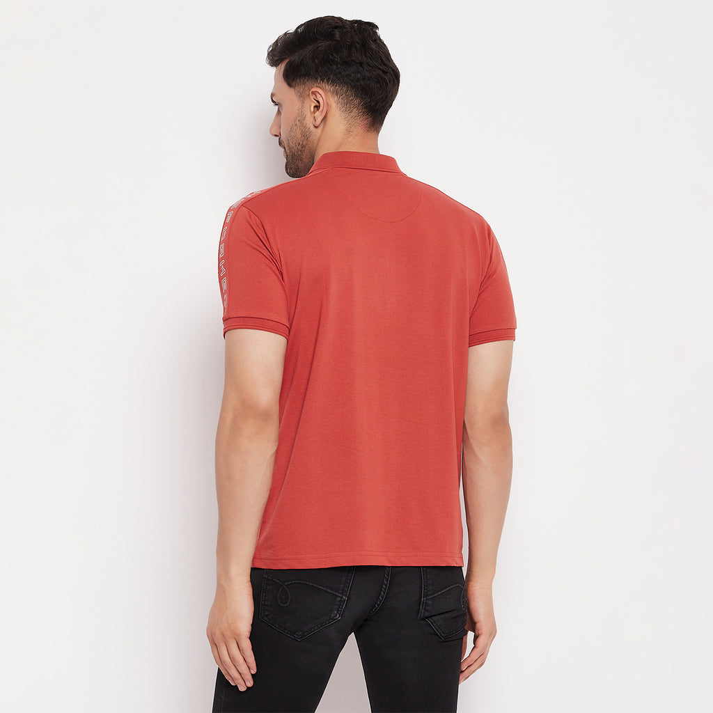 Duke Stardust Men Polo Neck Half Sleeve Cotton T-shirt (LF5783)