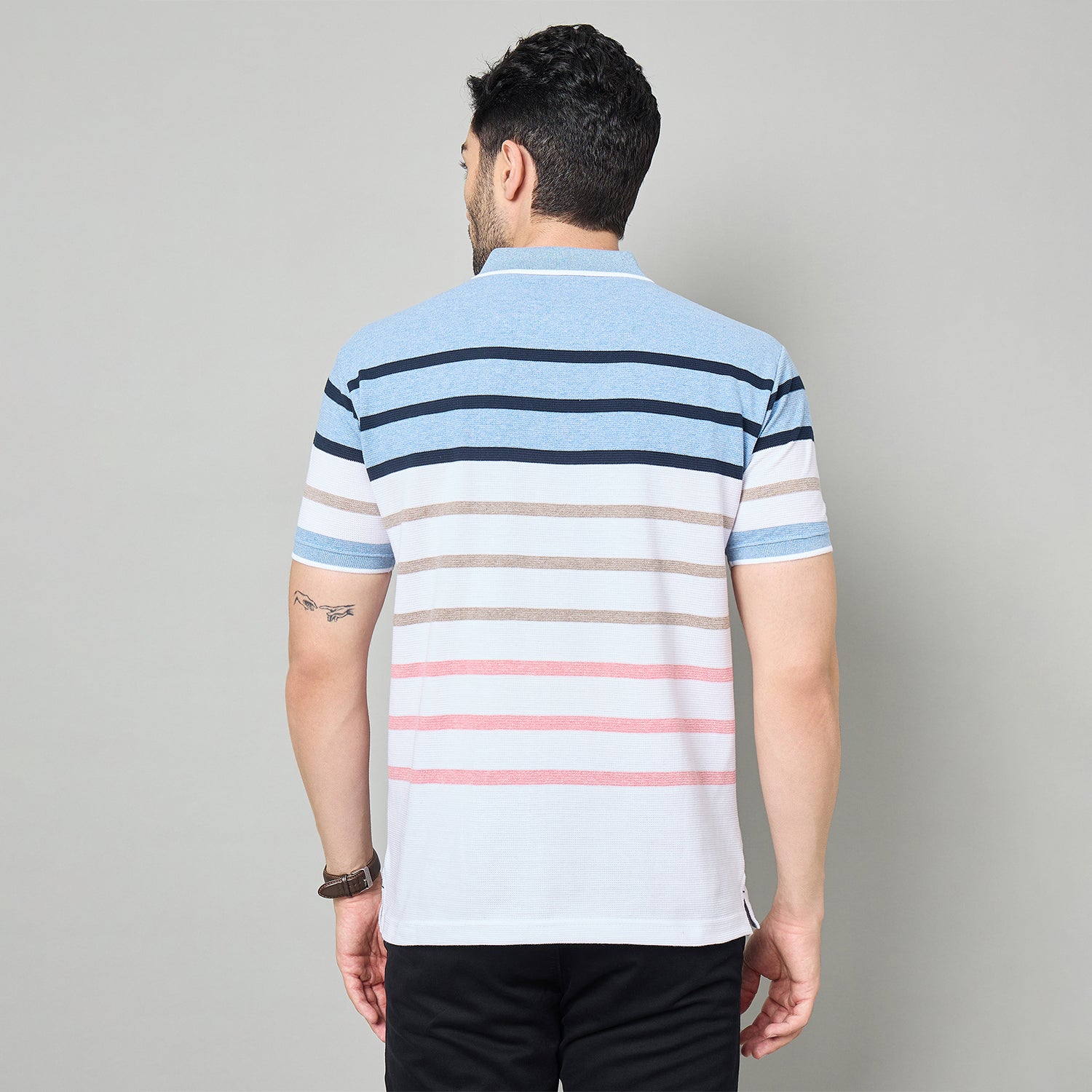 Duke Urban Men Half Sleeve Cotton Tshirt (LF7677)