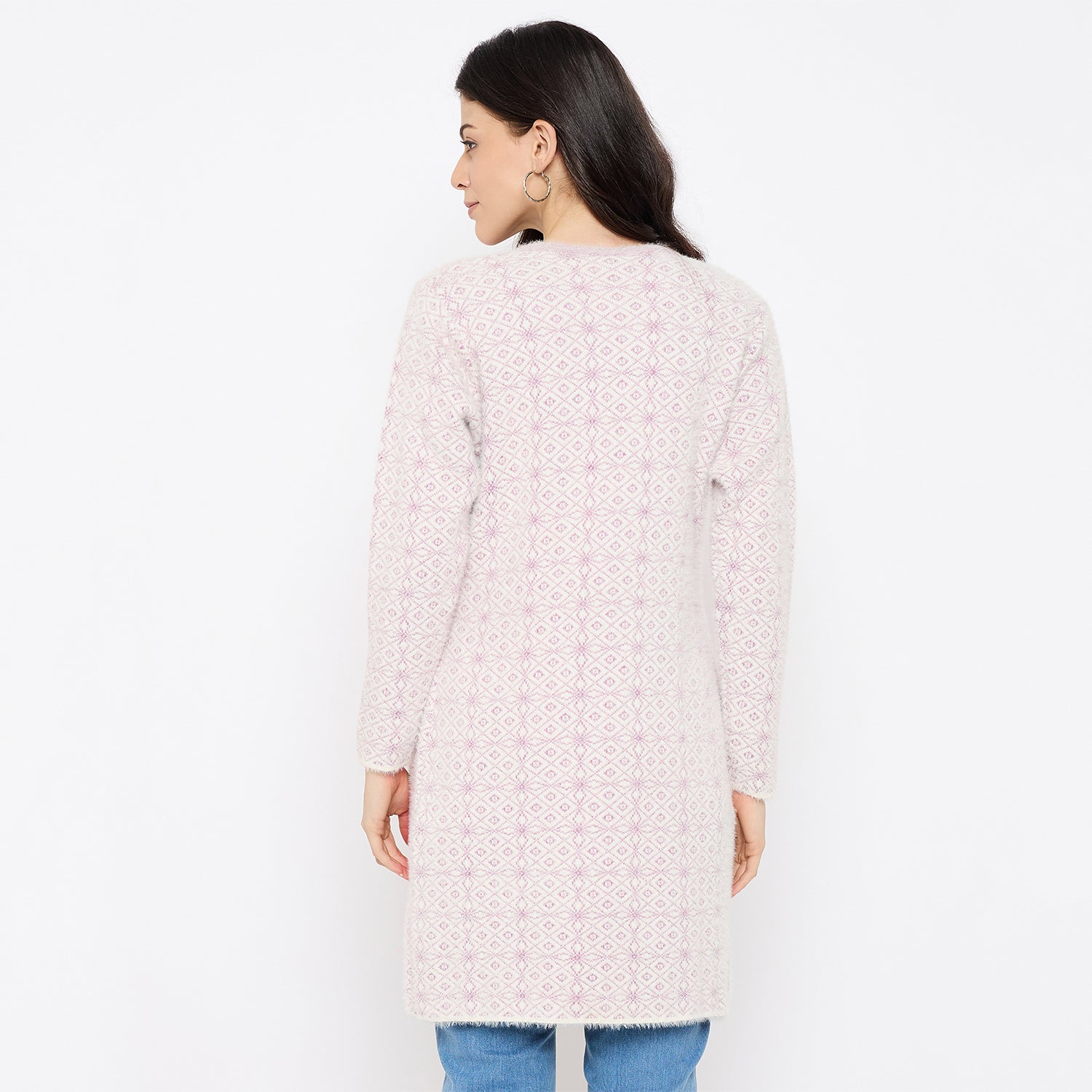 Duke Urban Women Full Sleeve Long Shrug (SDS1222)