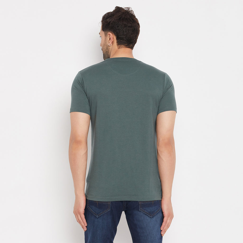 Duke Stardust Men Half Sleeve Cotton T-Shirt (LF7051)