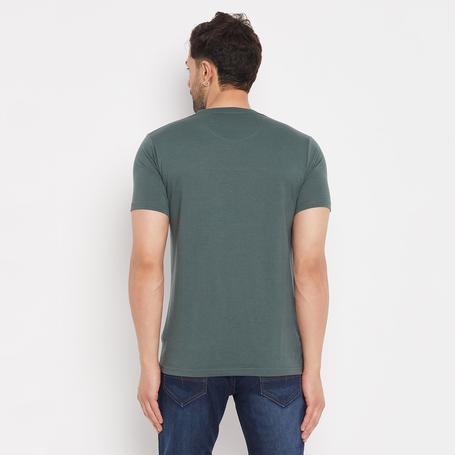 Duke Stardust Men Half Sleeve Cotton T-Shirt (LF7051)