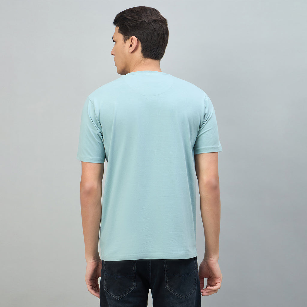 Duke Urban Men Graphic Print Half Sleeve Round Neck Casual Tshirt (LF7540)