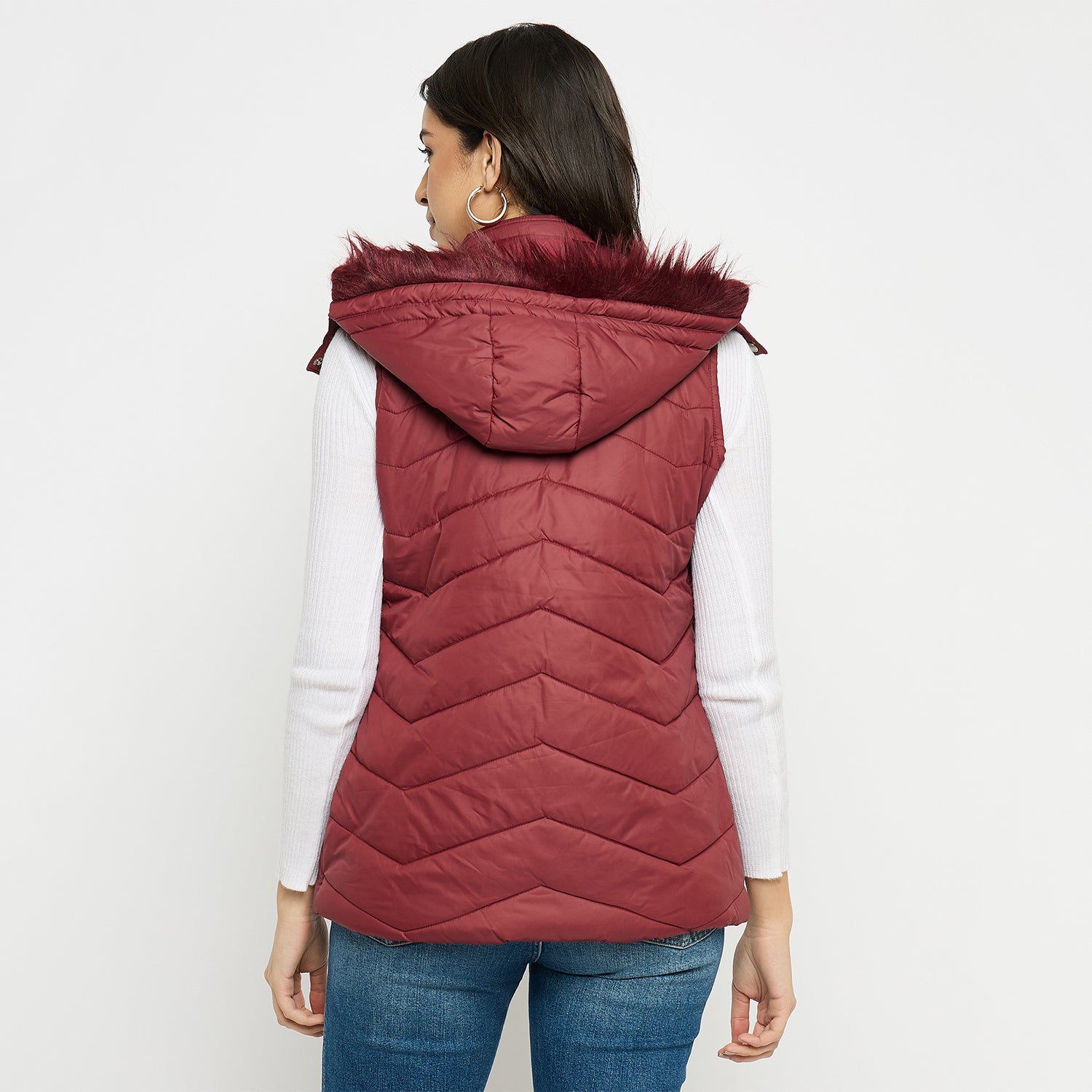 Duke Urban Women Sleeveless Jacket (SDZ4061)