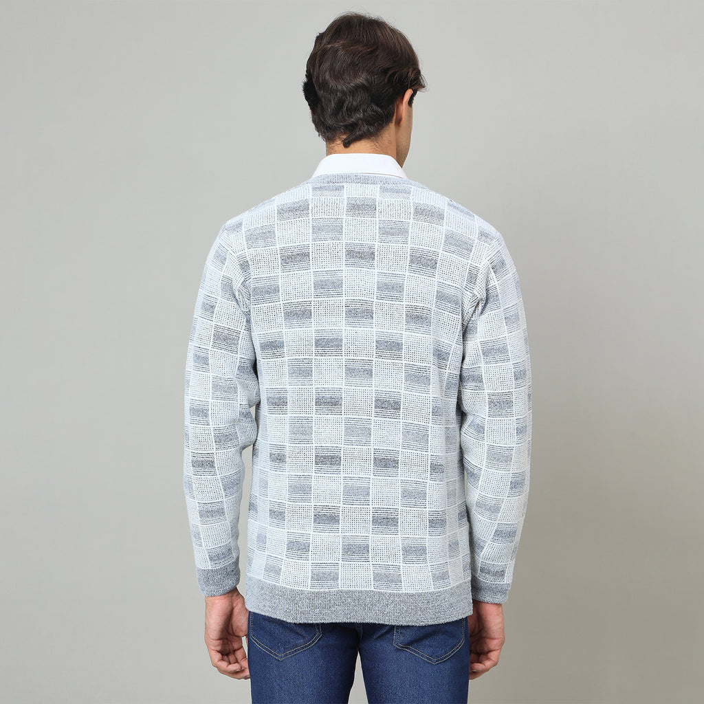 Duke Urban Men V-neck full sleeve sweater (SDS2245)
