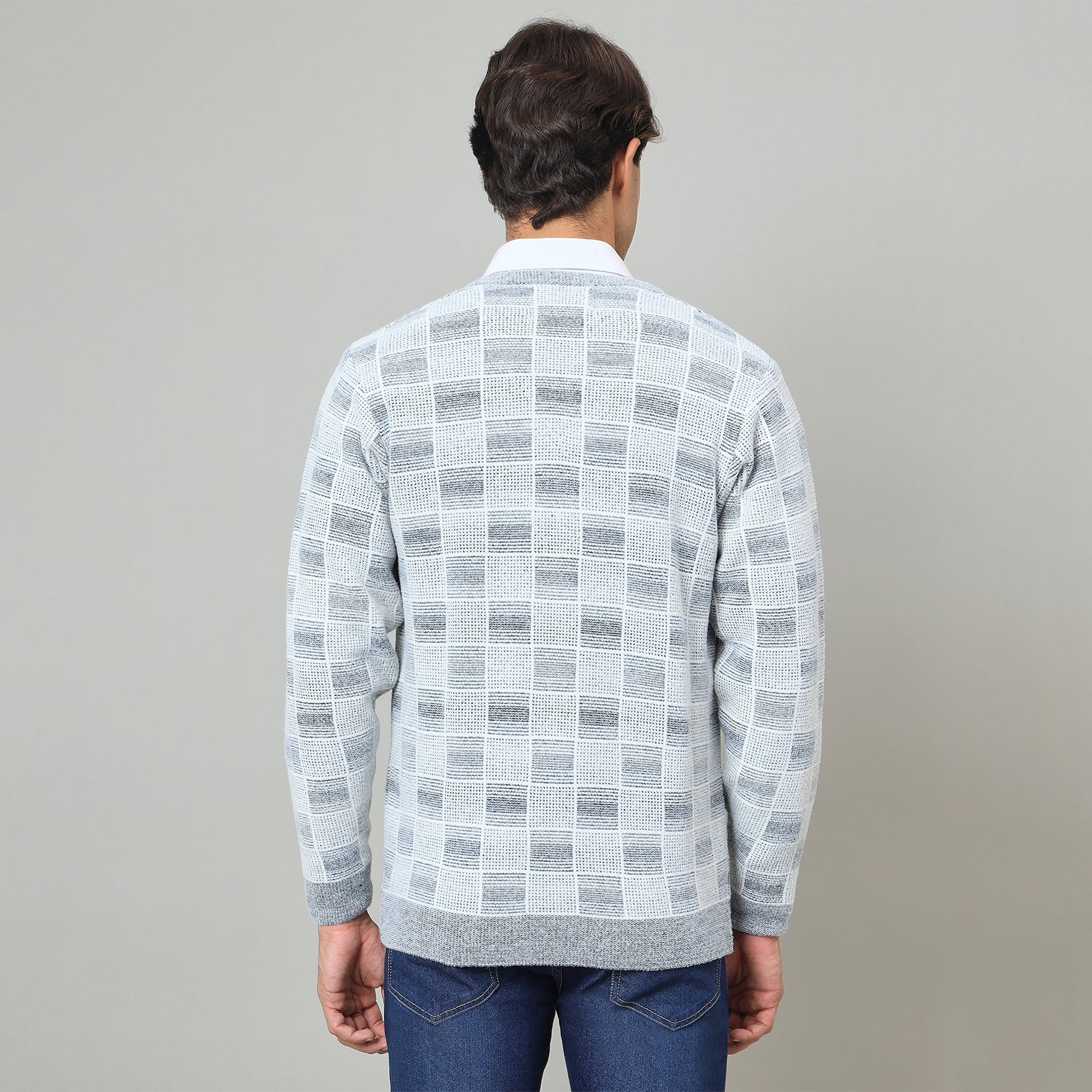 Duke Urban Men V-neck full sleeve sweater (SDS2245)