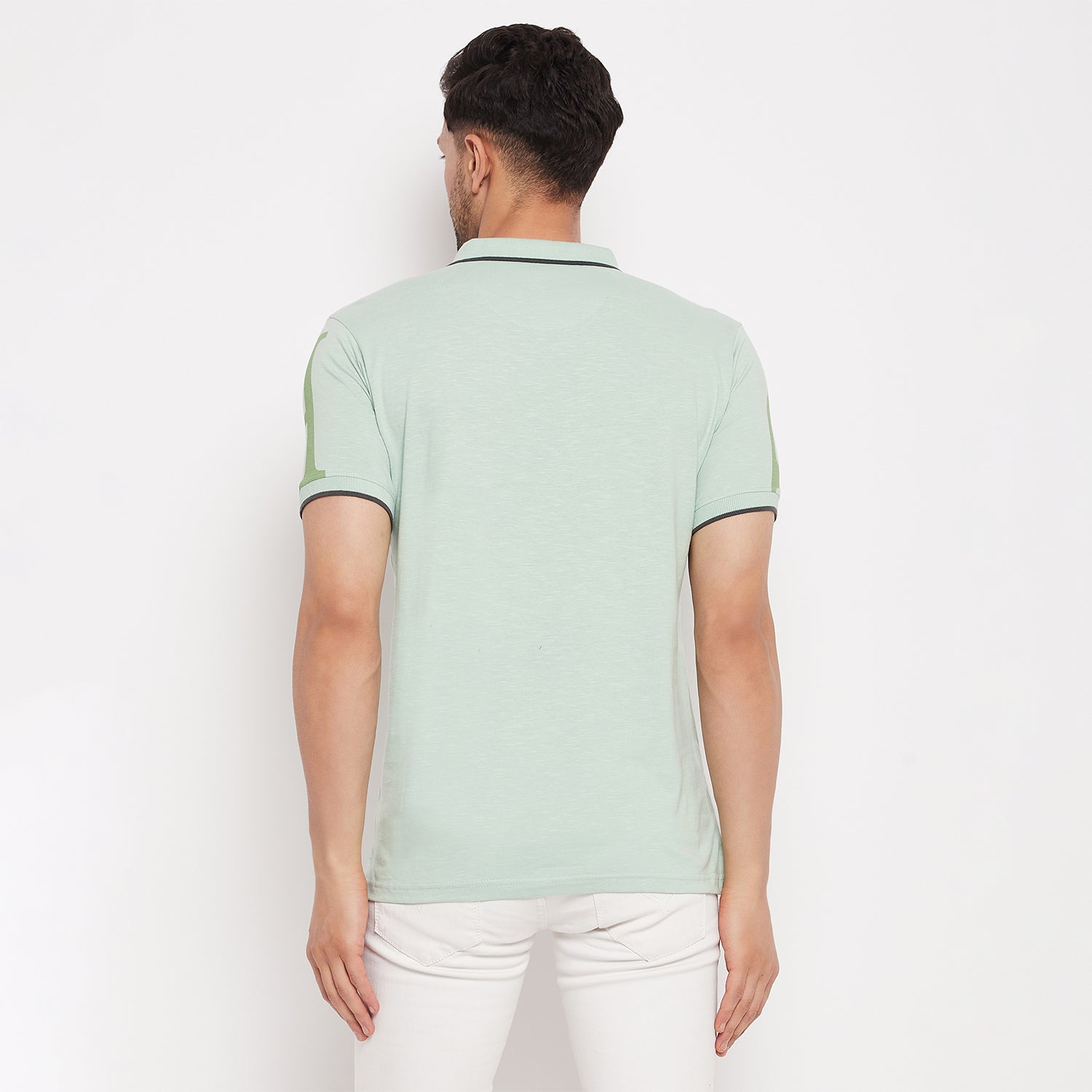 Duke Urban Men Half Sleeve Polo Neck Cotton T-shirt (LF5782)