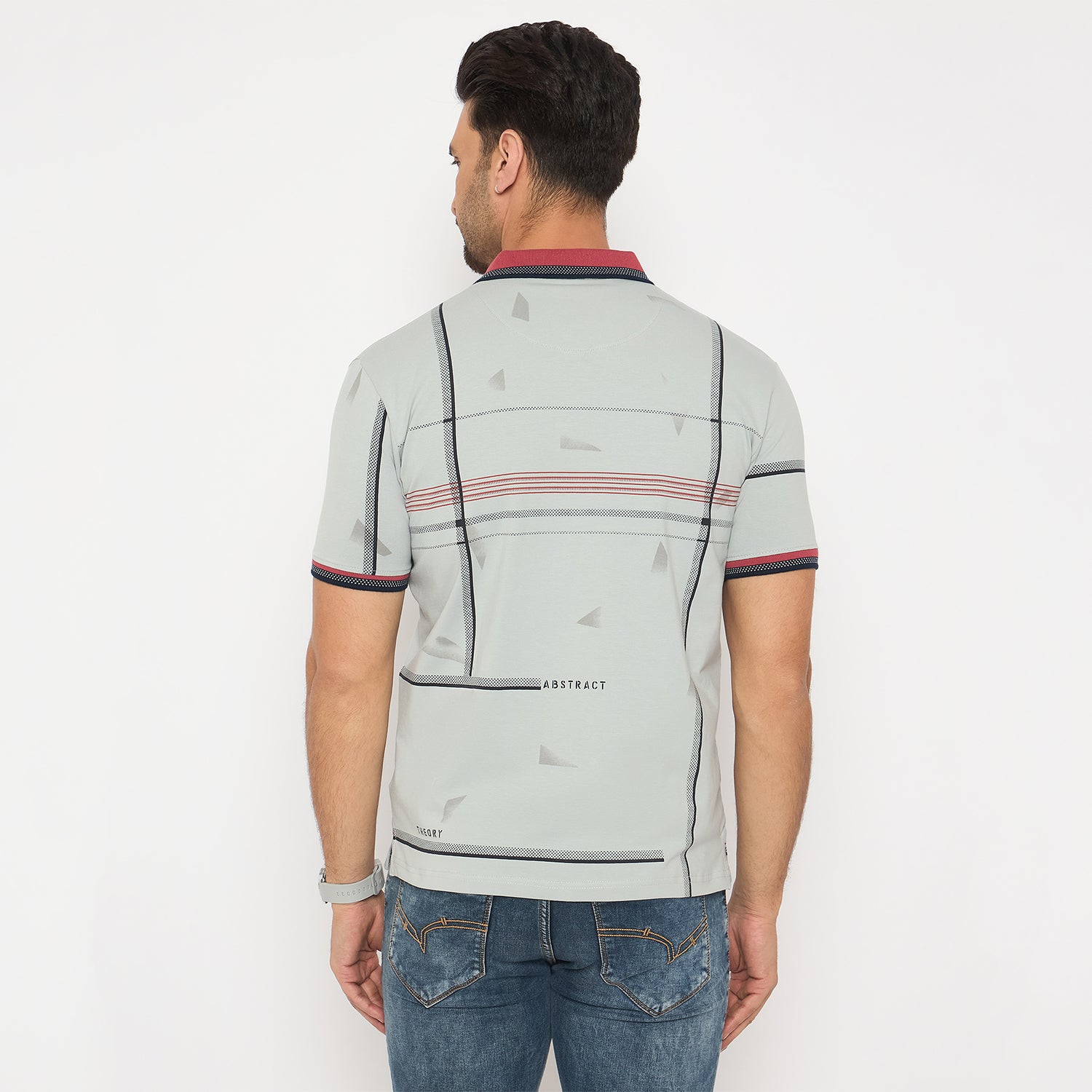 Duke Urban Men Half Sleeve Cotton Tshirt (LF7411)
