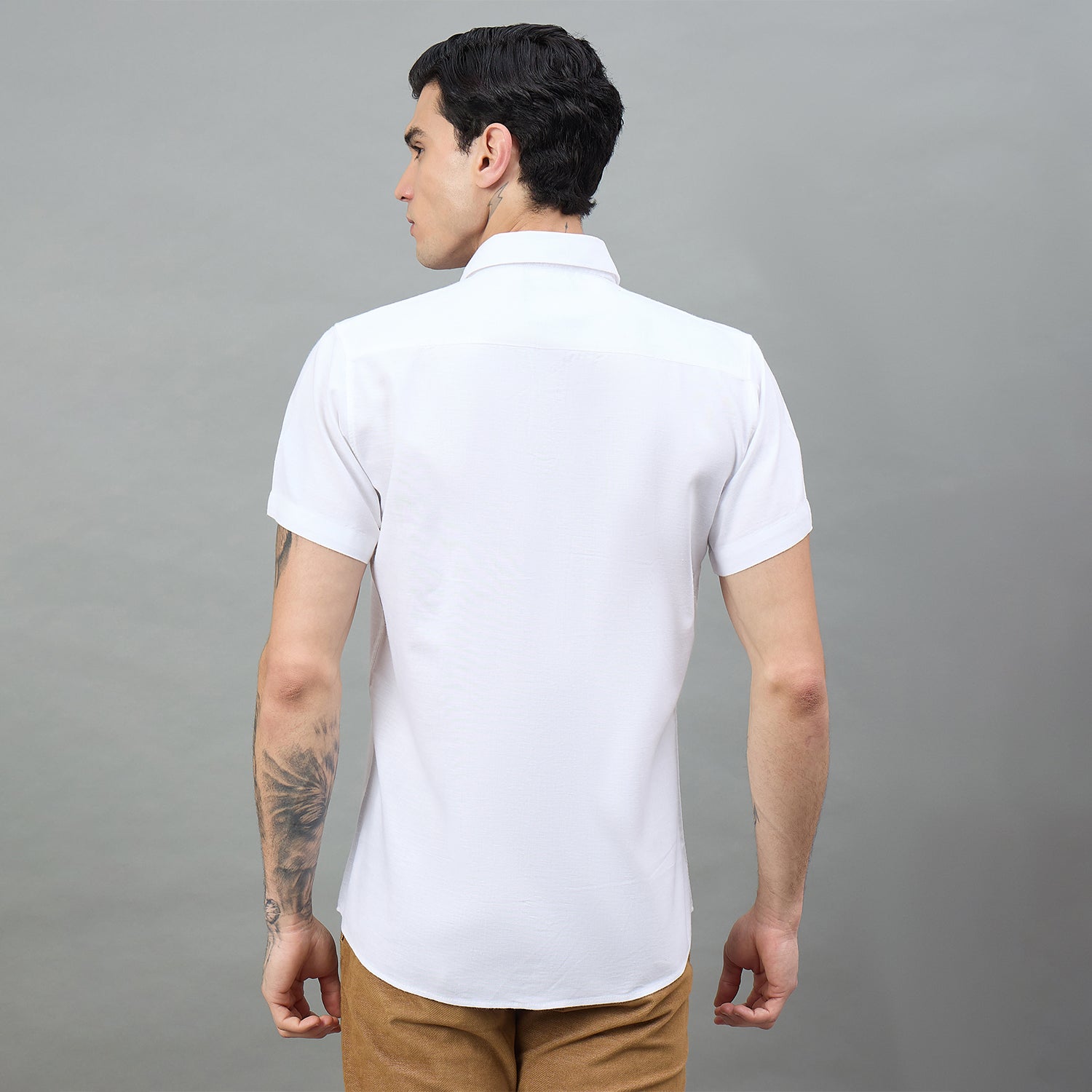 Duke Urban Men Short Style Casual Half Sleeve Shirt (SDO4PLCC)