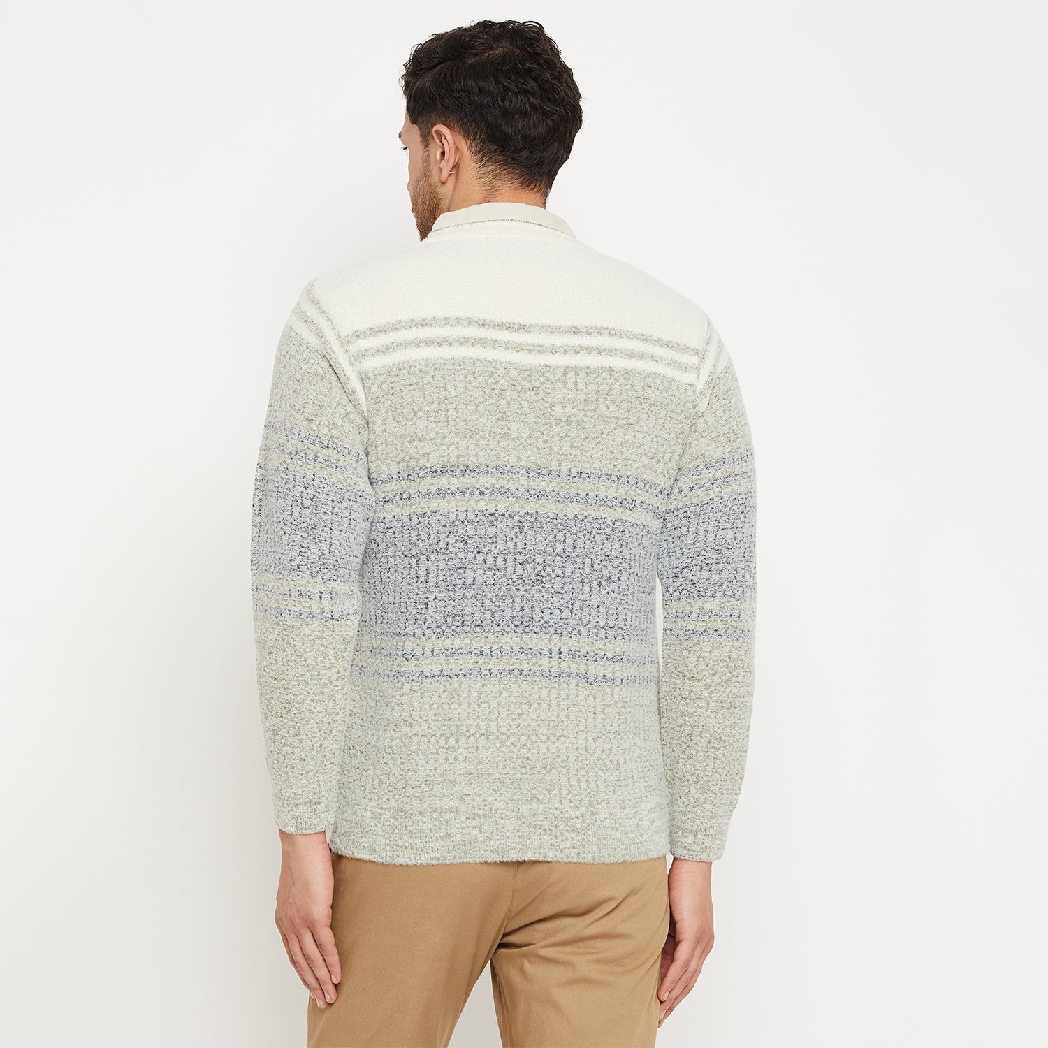 Duke Urban Men Full Sleeve V Neck Sweater (SDS2123)