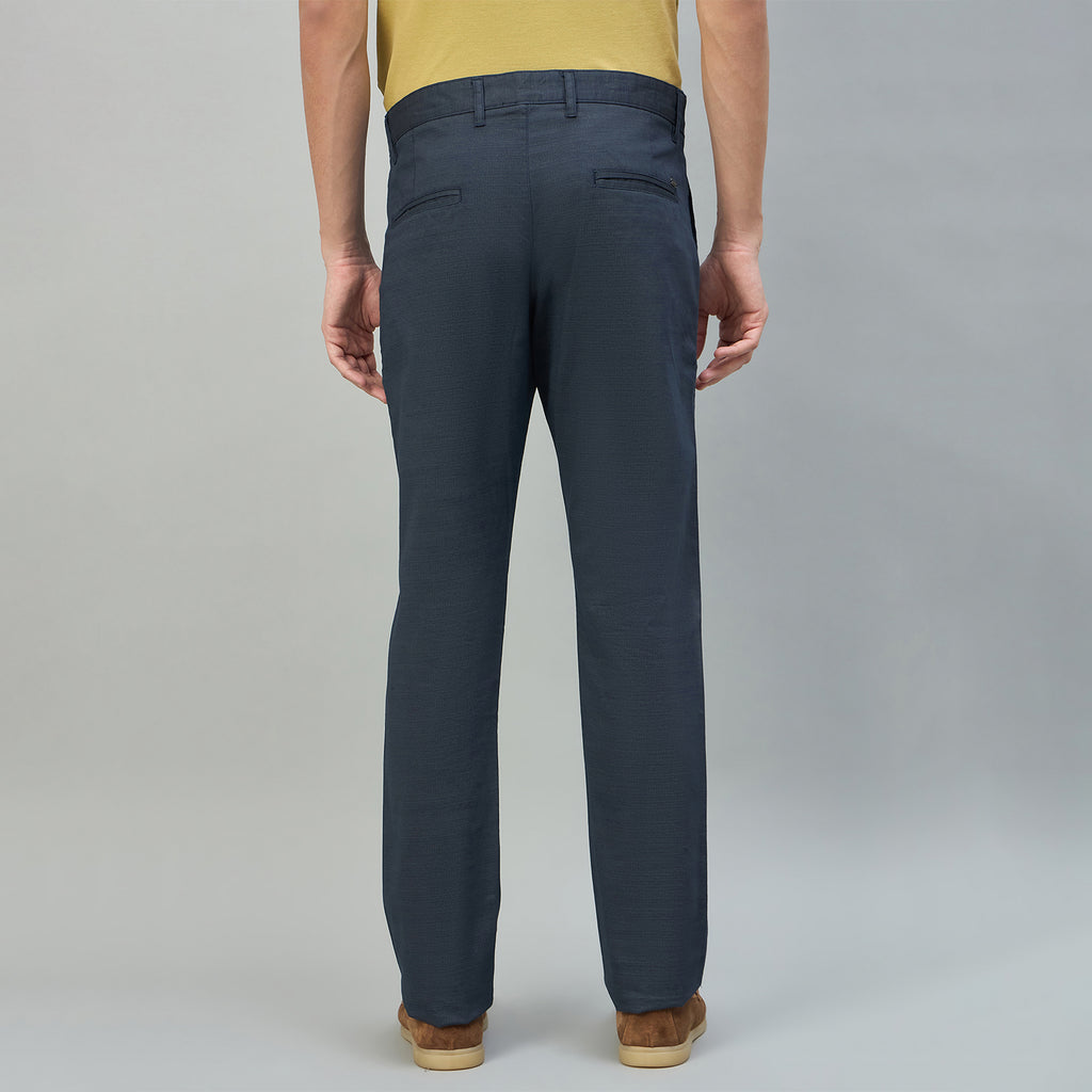 Duke Urban Men Flatfront Narrowfit Non-denim Casual Trouser (SDT4646)