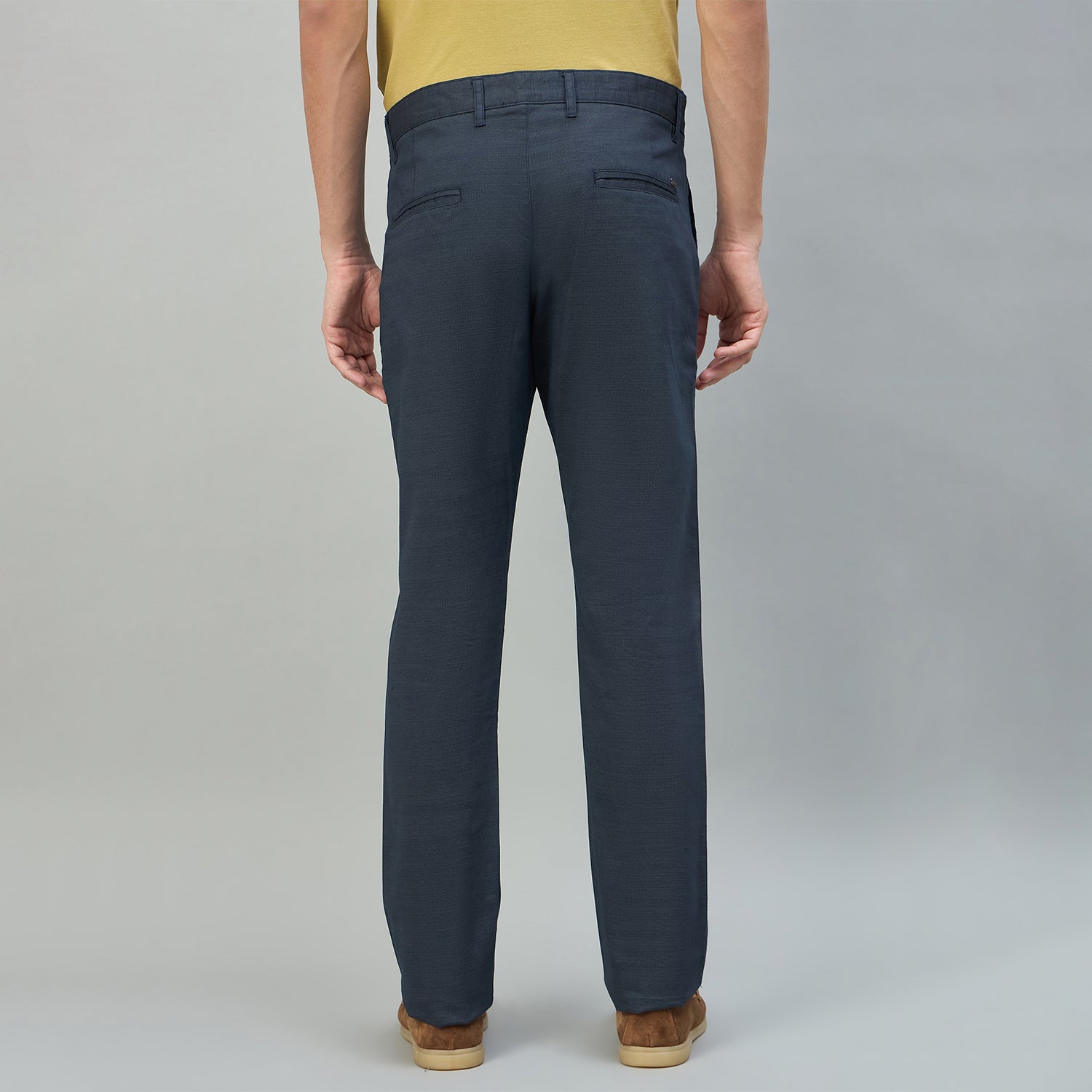 Duke Urban Men Flatfront Narrowfit Non-denim Casual Trouser (SDT4646)