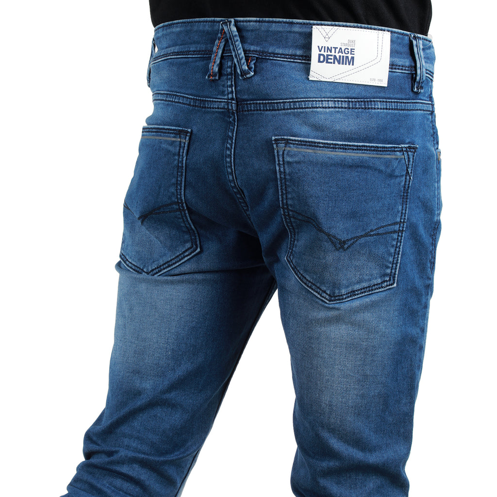 Duke Stardust Men Stretchable Slim Fit Jeans (SDD5378)