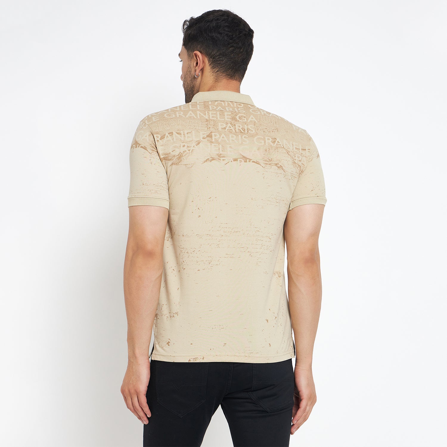 Duke Stardust Men Half Sleeve Cotton T-Shirt (LF7117)
