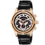 Duke Chronograph Men Watch Rose Gold Dial Black Colored Strap (DK4006CRM02C)