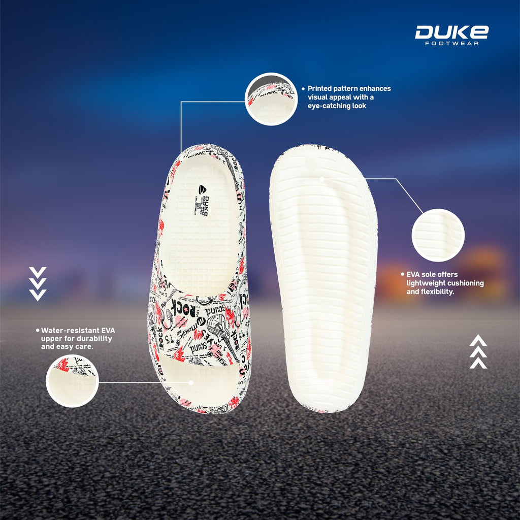 Duke Mens Streetwalk Sliders (FWC6204)