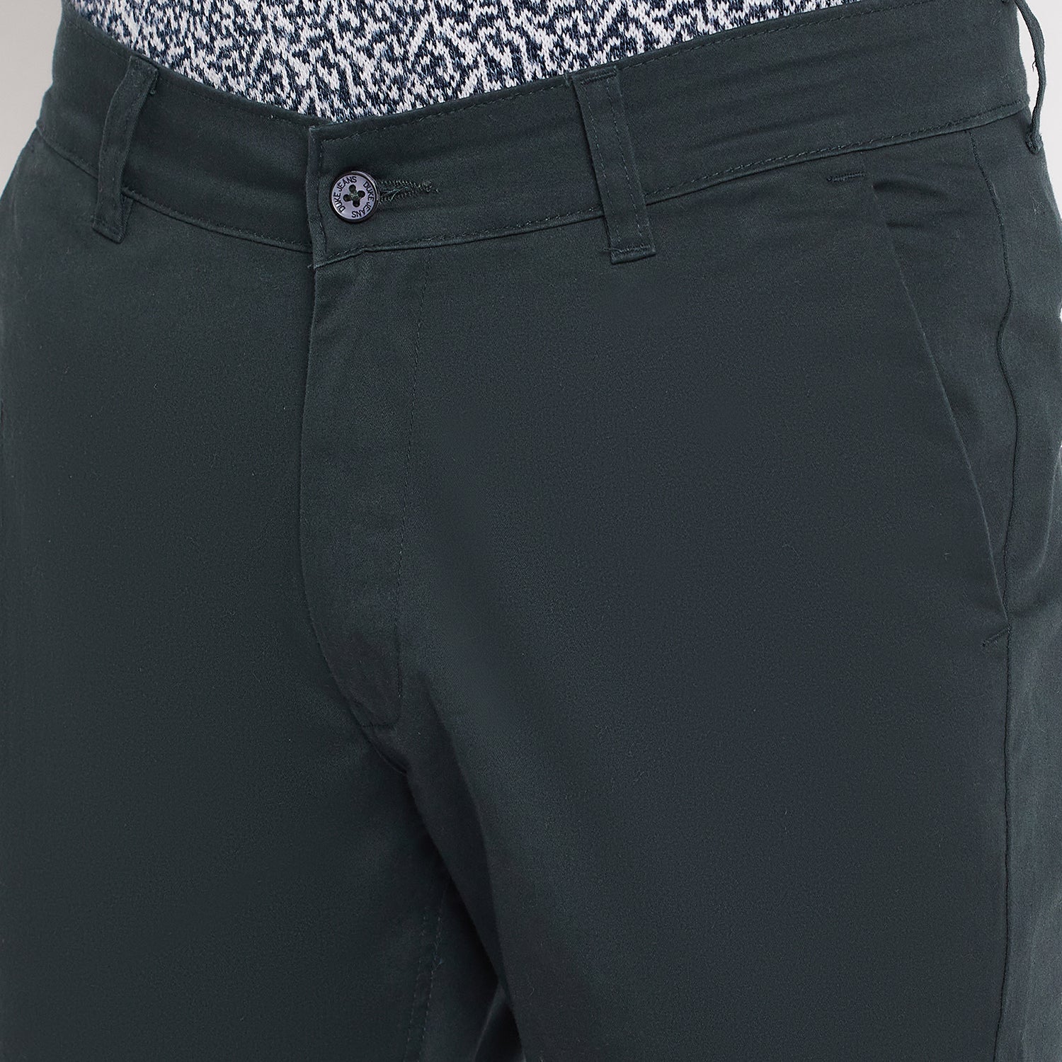 Duke Stardust Men Solid Chinos Trousers (SDT4512)