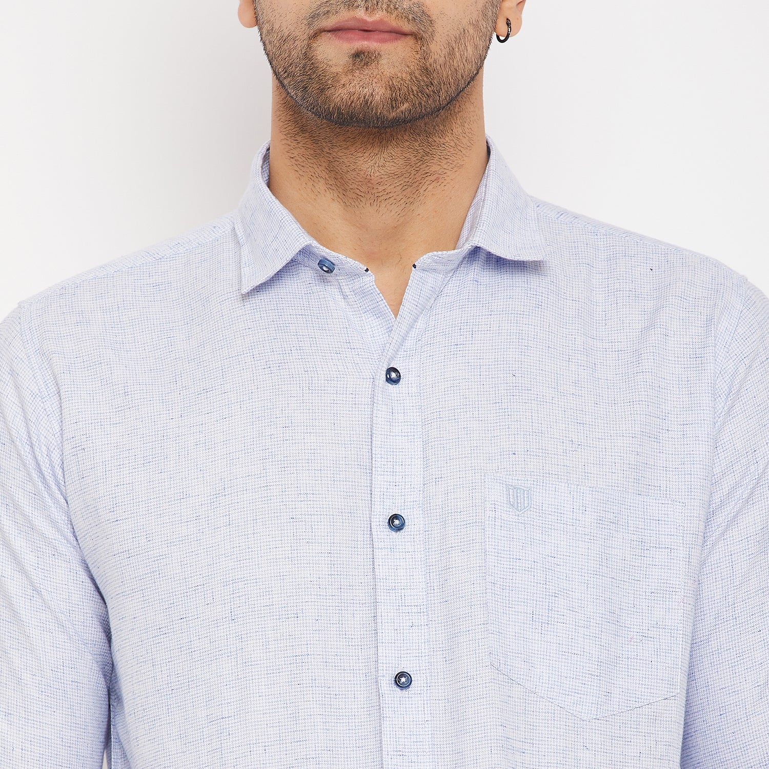 Duke Men Stardust Cotton Full Sleeve Shirt (SDO8PCDL)