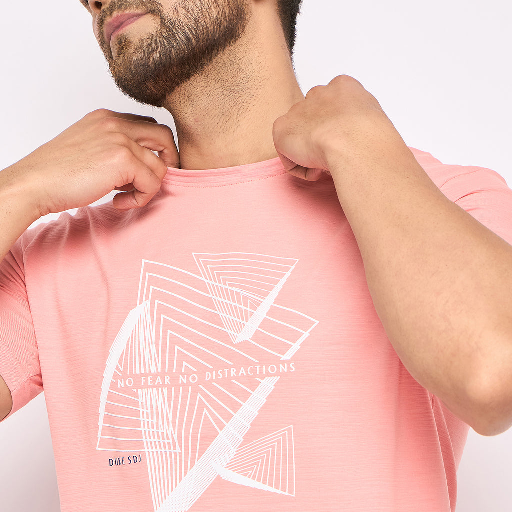Duke Stardust Men Half Sleeve Cotton T-shirt (LF5816)